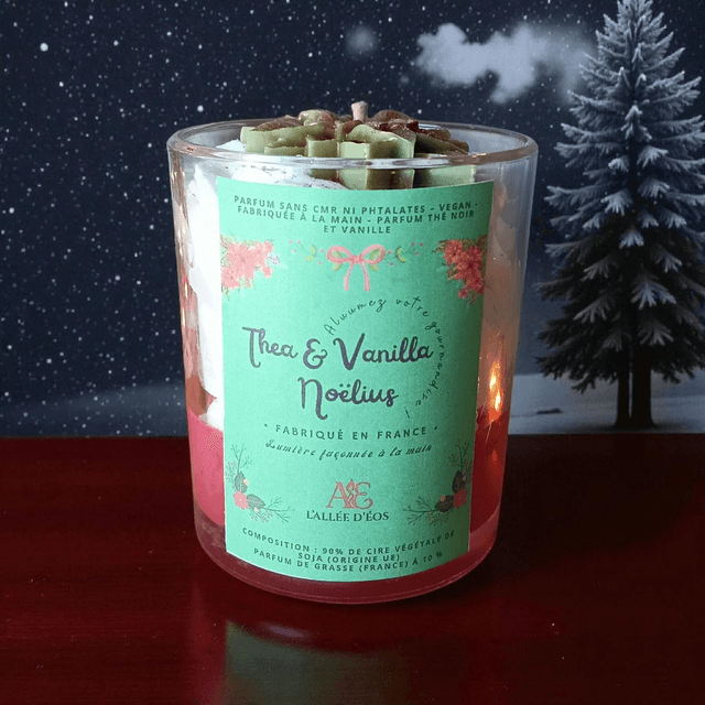 Bougie Gourmande Thea &amp; Vanilla Noëlius